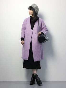 sayaさん（レディース・163cm）の冬コーディネート