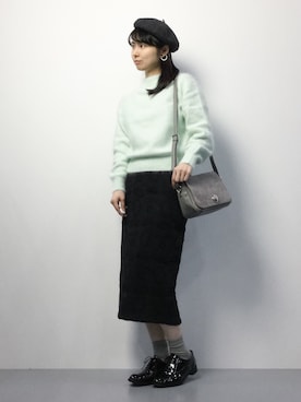 sayaさん(レディース・163cm)の冬コーディネート