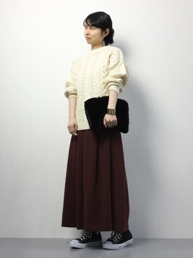 sayaさん(レディース・163cm)の冬コーディネート