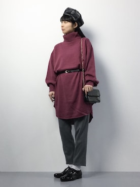 sayaさん(レディース・163cm)の冬コーディネート