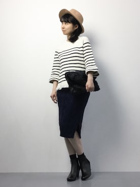 sayaさん（レディース・163cm）の冬コーディネート