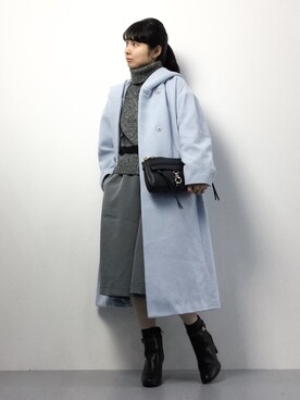 sayaさん（レディース・163cm）の冬コーディネート