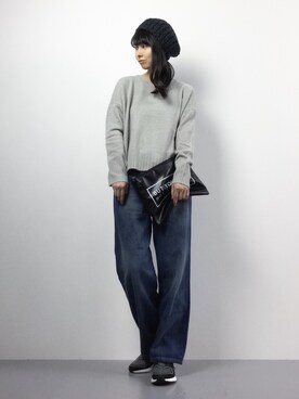 sayaさん（レディース・163cm）の冬コーディネート