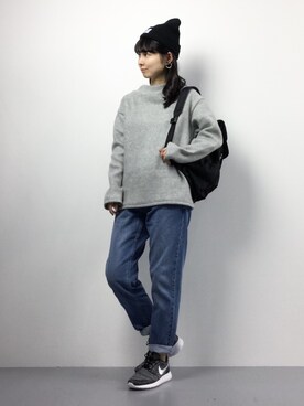 sayaさん（レディース・163cm）の冬コーディネート