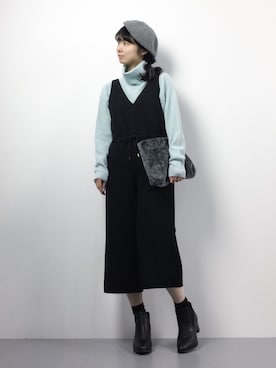 sayaさん（レディース・163cm）の冬コーディネート