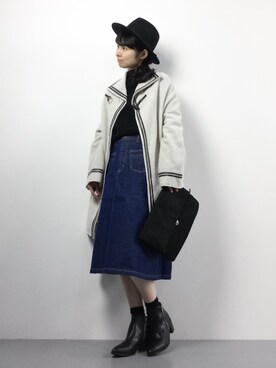 sayaさん（レディース・163cm）の冬コーディネート