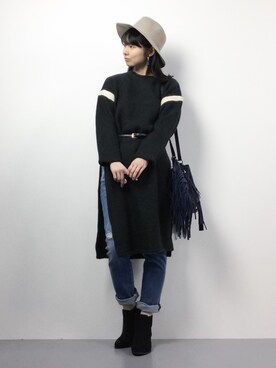 sayaさん(レディース・163cm)の冬コーディネート