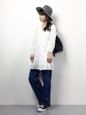 sayaさん（レディース・163cm）の冬コーディネート