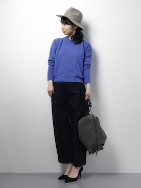 sayaさん（レディース・163cm）の冬コーディネート