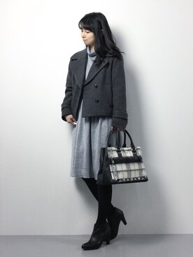 sayaさん（レディース・163cm）の冬コーディネート