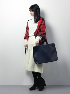 sayaさん（レディース・163cm）の冬コーディネート