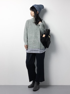 sayaさん（レディース・163cm）の冬コーディネート