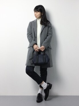 sayaさん(レディース・163cm)の冬コーディネート