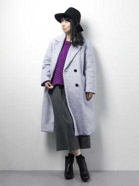 sayaさん（レディース・163cm）の冬コーディネート