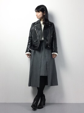 sayaさん(レディース・163cm)の冬コーディネート