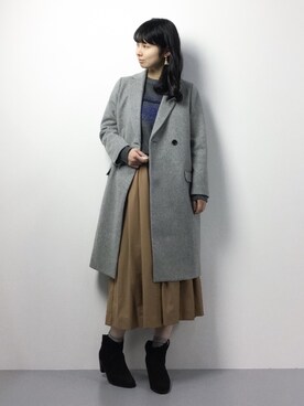 sayaさん（レディース・163cm）の冬コーディネート