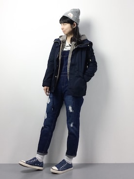 sayaさん（レディース・163cm）の冬コーディネート