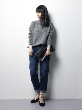 sayaさん（レディース・163cm）の冬コーディネート