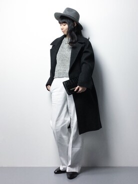 sayaさん（レディース・163cm）の冬コーディネート