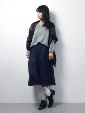 sayaさん（レディース・163cm）の冬コーディネート