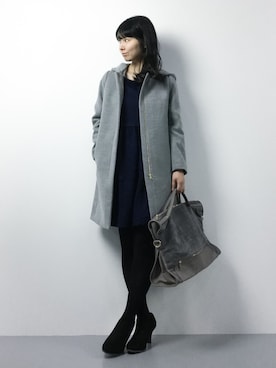 sayaさん(レディース・163cm)の冬コーディネート