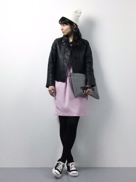 sayaさん（レディース・163cm）の冬コーディネート