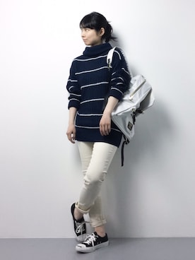 sayaさん（レディース・163cm）の冬コーディネート