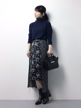 sayaさん(レディース・163cm)の冬コーディネート