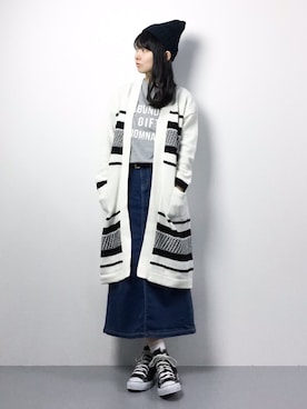 sayaさん（レディース・163cm）の冬コーディネート