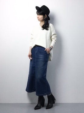 sayaさん（レディース・163cm）の冬コーディネート