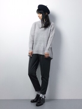 sayaさん（レディース・163cm）の冬コーディネート