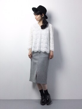 sayaさん（レディース・163cm）の冬コーディネート