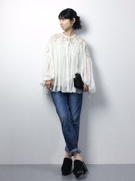 sayaさん（レディース・163cm）の冬コーディネート