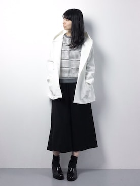 sayaさん（レディース・163cm）の冬コーディネート