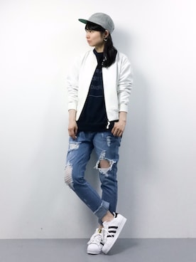 sayaさん（レディース・163cm）の冬コーディネート