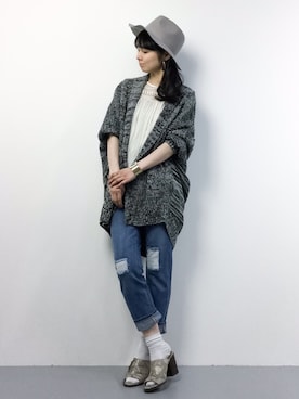 sayaさん（レディース・163cm）の冬コーディネート