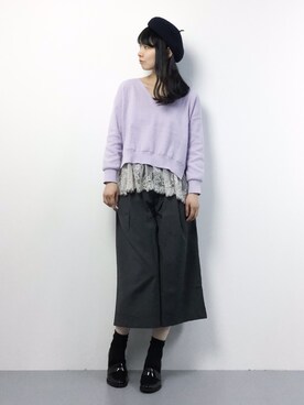 sayaさん(レディース・163cm)の冬コーディネート