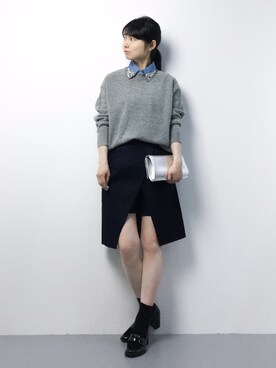 sayaさん（レディース・163cm）の冬コーディネート