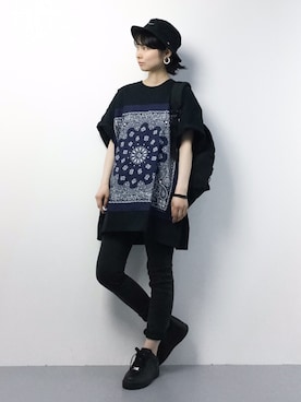 sayaさん（レディース・163cm）の冬コーディネート