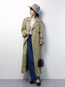 「MULLER（ミューラー）のアイテム」を使った、sayaさん（レディース・163cm）の冬コーディネート