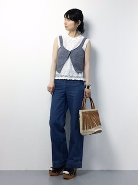 sayaさん（レディース・163cm）の冬コーディネート