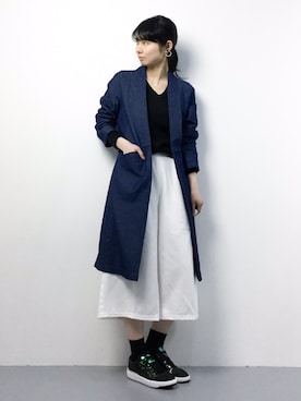 sayaさん（レディース・163cm）の冬コーディネート