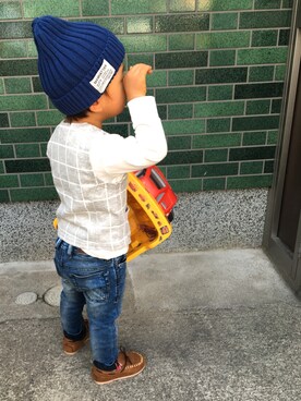 Haruuuuu81さん（キッズ・90cm）の秋コーディネート