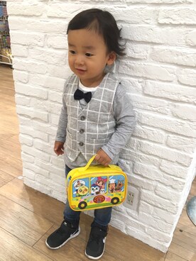 Haruuuuu81さん（キッズ・90cm）の秋コーディネート