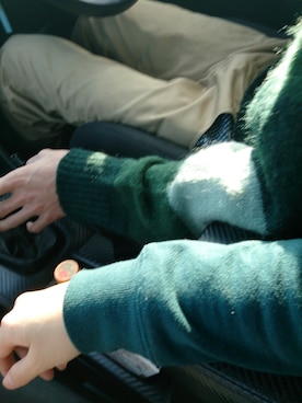 「スエット」｜ゆりさんさん（レディース・161cm）の冬コーディネート