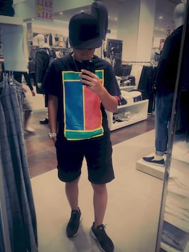 「MAPLE COMICS（メイプルコミックス）のアイテム」を使った、SOUTAさん（メンズ・161cm）の秋コーディネート