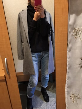 YUuさん（レディース・160cm）の冬コーディネート