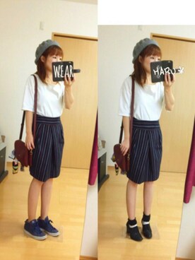 🅗🅐🅡🅤さん(レディース・146cm)の秋コーディネート