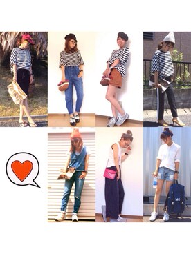 eri♡さん（レディース・155cm）の夏コーディネート