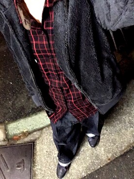 「Banana Republic（バナナリパブリック）のアイテム（その他アウター）」を使った、ざざざさん（メンズ・173cm）の秋コーディネート